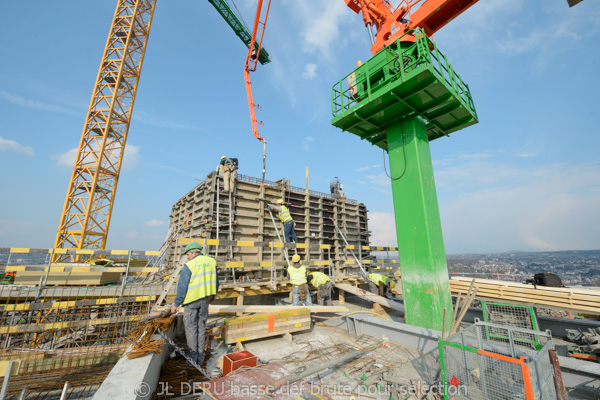 tour des finances à Liège